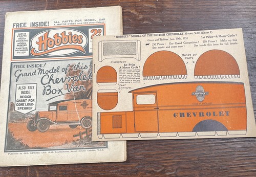 Rare hobbies weekly 1931 - hobbies,