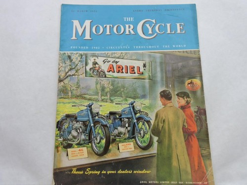 March 1953 motorcycle - 1953,