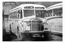 pt7446 - Blue Line Bus at