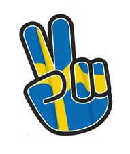 Retro 60's Hippy Peace Hand