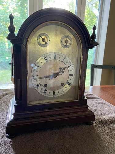 Antique mantel clock - antique,