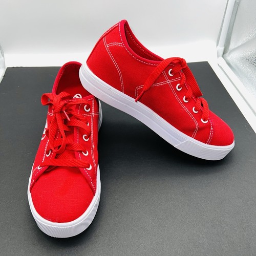 Heelys red pro canvas lace - heelys,