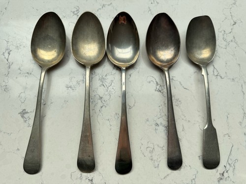 Vintage serving spoons - vintage,