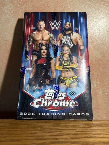 Topps chrome wwe - 2026, hobby