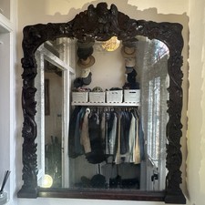 Large antique carved - large,