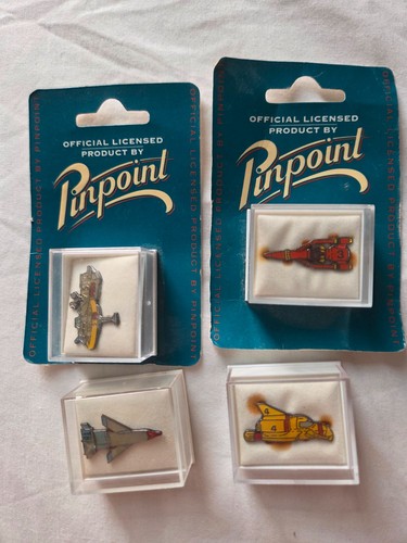 Thunderbirds pin badge set - pin, x4