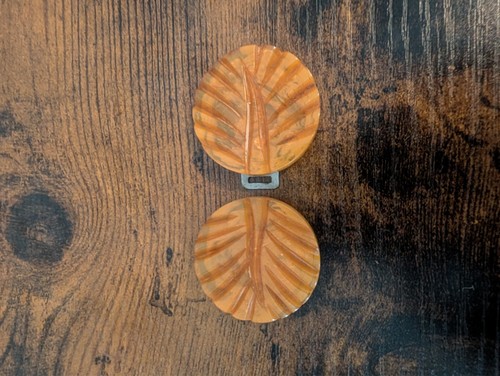 Vintage backlite carved - backlite,
