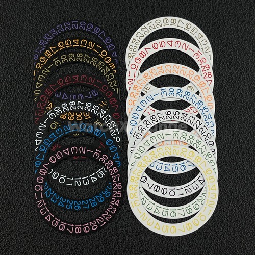Day date dial patch decal - day,