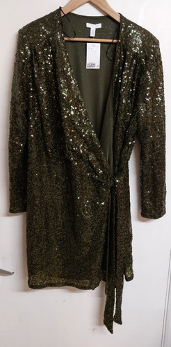 Women green sequin - women’s, h&m