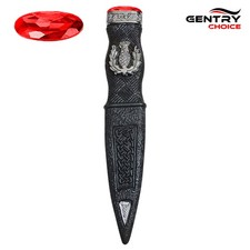 Scottish Red Stone Sgian Dubh