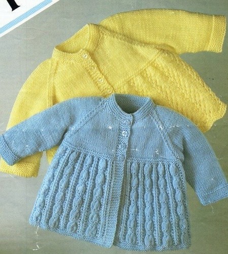 Knitting pattern baby matinee - knitting,