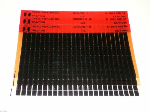 Microfiche parts catalog - microfiche,