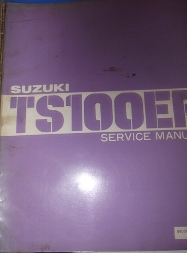 Suzuki ts100er manual - ts100er,
