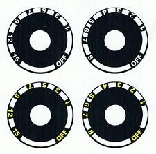 Sticker for ferret finder wheel (terrier locator dial waterproof vinyl)