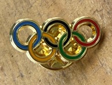 Pin Badge Olympic Rings NEW