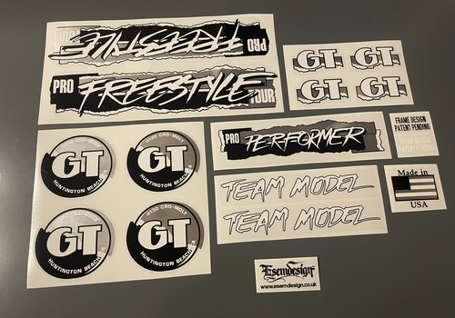 Pro freestyle tour 1987 bmx - gt,