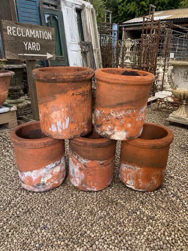 Vintage chimney pot 30cm - pot,