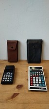 Vintage Commodore SR7919 & 5R39 calculators with Cases - 1 Works, 1 Untested