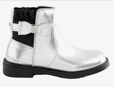 New girls/Ladies Silver & Black Ted Baker Chelsea Boots size women’s 5.Christmas
