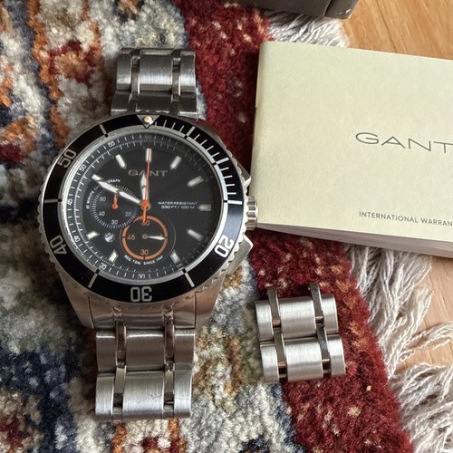 Gant w70544 black dial - black,