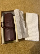 Mazzini Leather Jewellery Roll