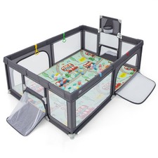 COSTWAY Large Baby Playpen