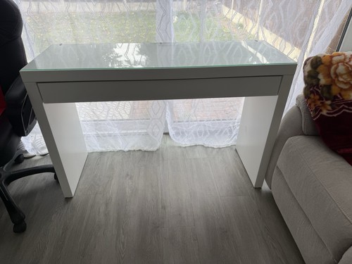 Ikea malm dressing table - dressing, white