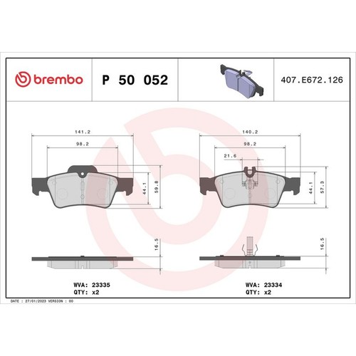 Brembo brake pad - brembo,