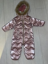 NEXT girls snowsuit 12-18