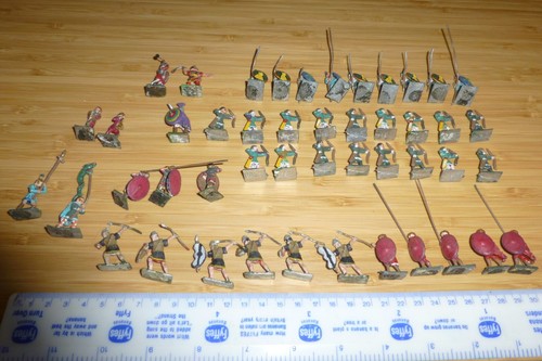 Painted lead 25mm ancients - painted,