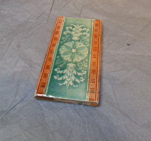 Tiles fireplace majolica - tiles,