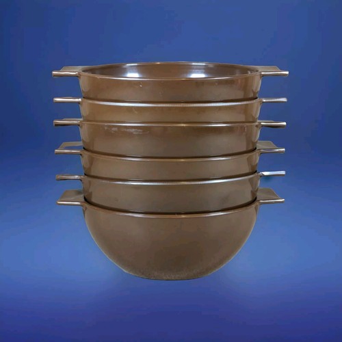 Vintage melaware bowls brown - vintage,