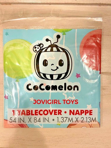 Cocomelon birthday table cover - birthday,