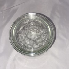 Weck Rundrand Glas 100 Glass Clear Glass Jam Jar & Lid Fruit & Pickles Quality