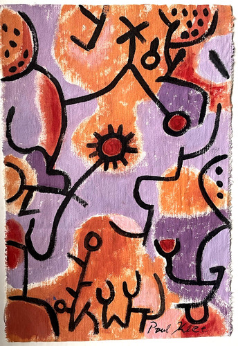 Original painting vintage - original,