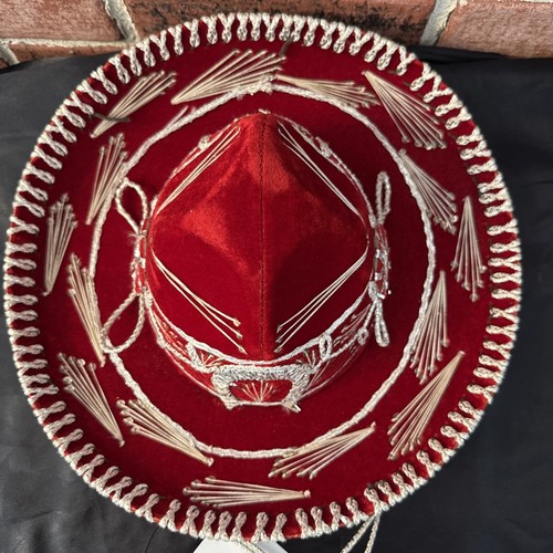 Vintage red velvet mariachi - vintage,