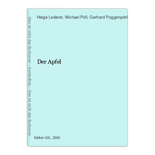 Der apfel lederer - der, lederer,