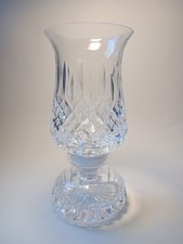 Stuart Crystal Shaftesbury Cut Glass Hurricane Candle Holder