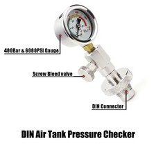 DIN Tank Scuba Diving Pressure