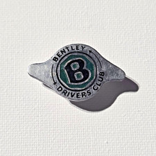 Bentley Drivers Club Badge Brooch Enamel Car Badge Emblem