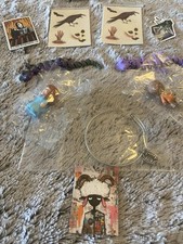 Horror Lot, Scary Stickers, Vampire Bracelet, Tattoos And Mini Dolls