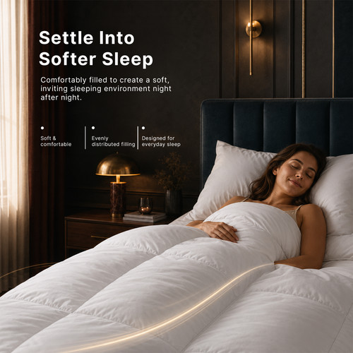 Duvet quilt non allergenic 5 - non, 4.5