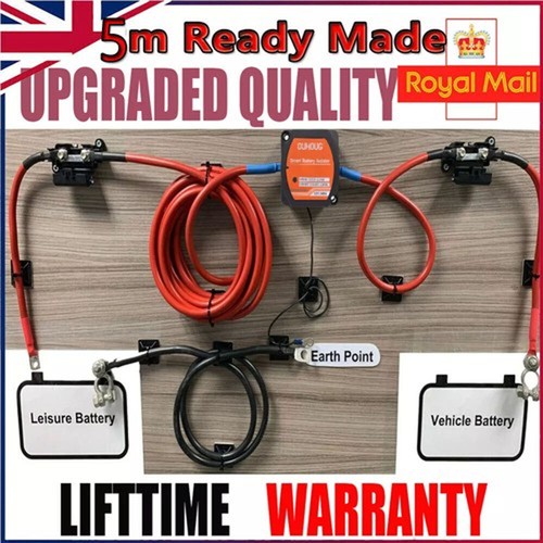 Split charge relay kit - kit, starter