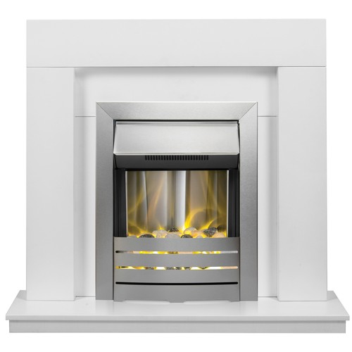 Adam malmo fireplace white - adam,