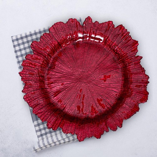 Charger plate floral service - charger,