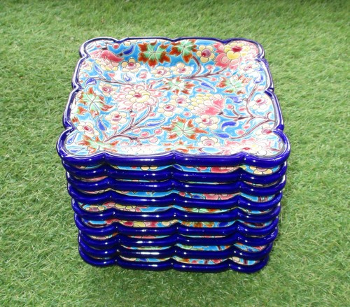 Eight beautiful longwy enamel - beautiful,