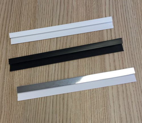 Black silver white 5mm end - 5mm,