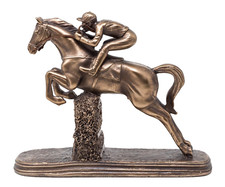 Jumping horse racing - jumping,