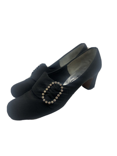 Parimode shoes black satin - shoes,