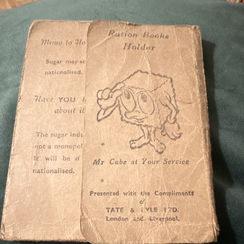 Ministry food ration - food, book